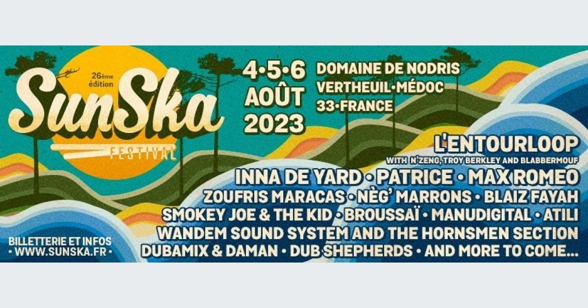 Reggae Sun Ska Festival - 4-6 août 2023