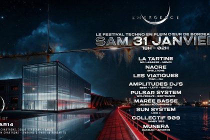 festival electro bordeaux 31 janvier 2026