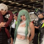 Cosplayeurs Tokyo Ghoul à Animasia 2026 au Parc des Expositions de Bordeaux
