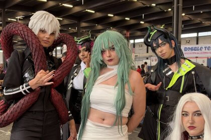 Cosplayeurs Tokyo Ghoul à Animasia 2026 au Parc des Expositions de Bordeaux
